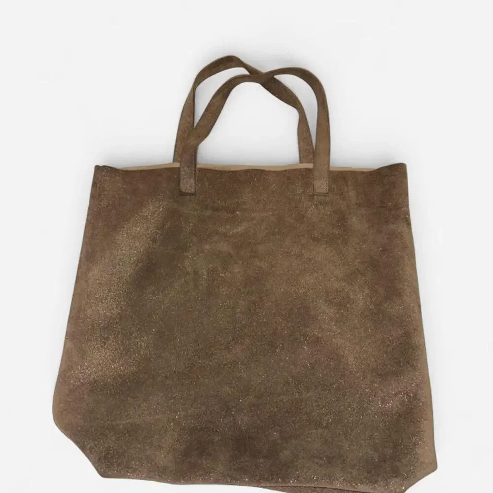 MONSERAT DE LUCCA Genuine Suede Tote